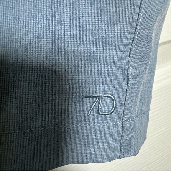 7 Diamonds Shorts Mens 42 Blue Performance Dynamic Bermuda Golf Casual 10” - Picture 5 of 13